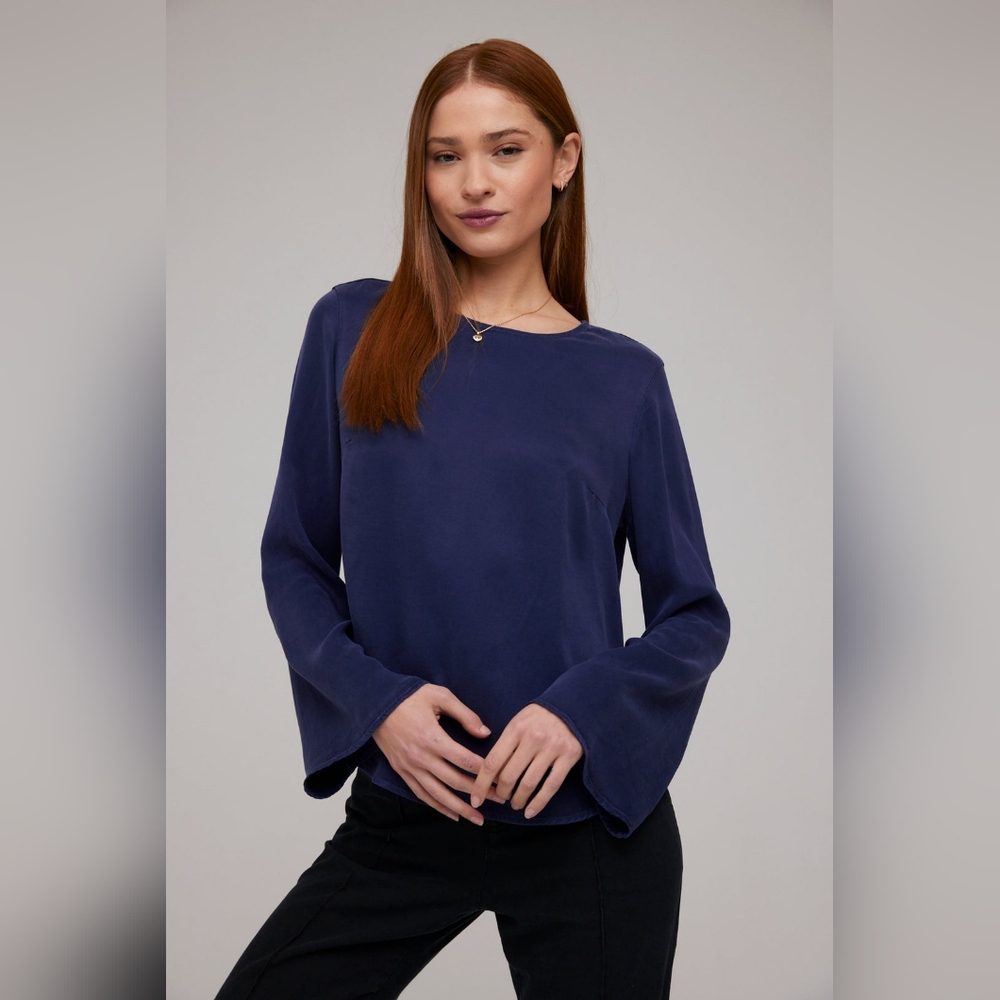 Charlotte Brody cashmere bell sleeve sweater